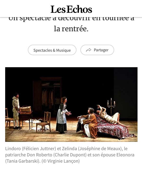 Photographie dans la presse de Virginie Lançon : Les Echos.