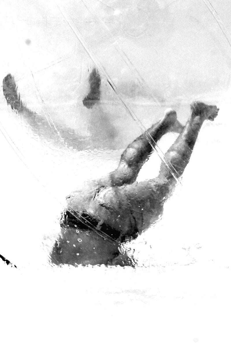 Photographie nomade - Amnios [Œillade pour Hockney], Virginie Lançon