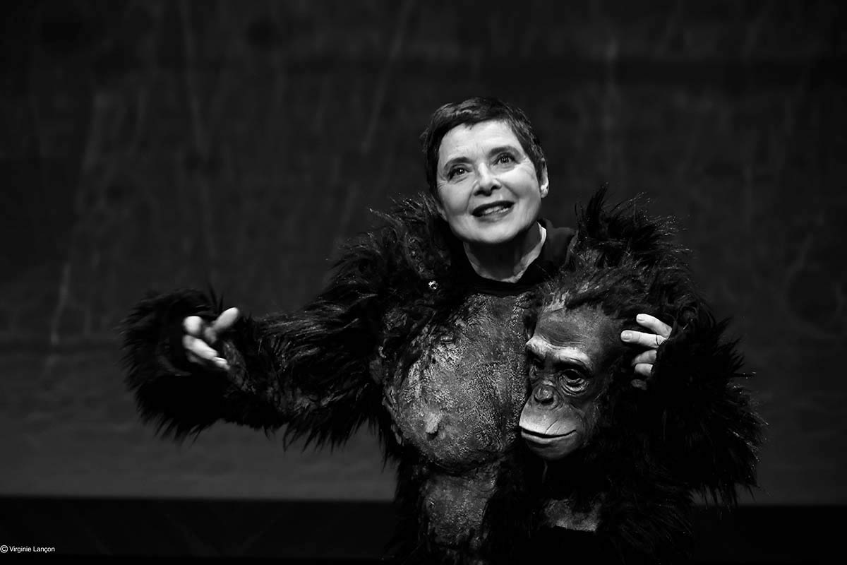 Photographies Le Sourire de Darwin - Isabella Rossellini, Virginie Lançon