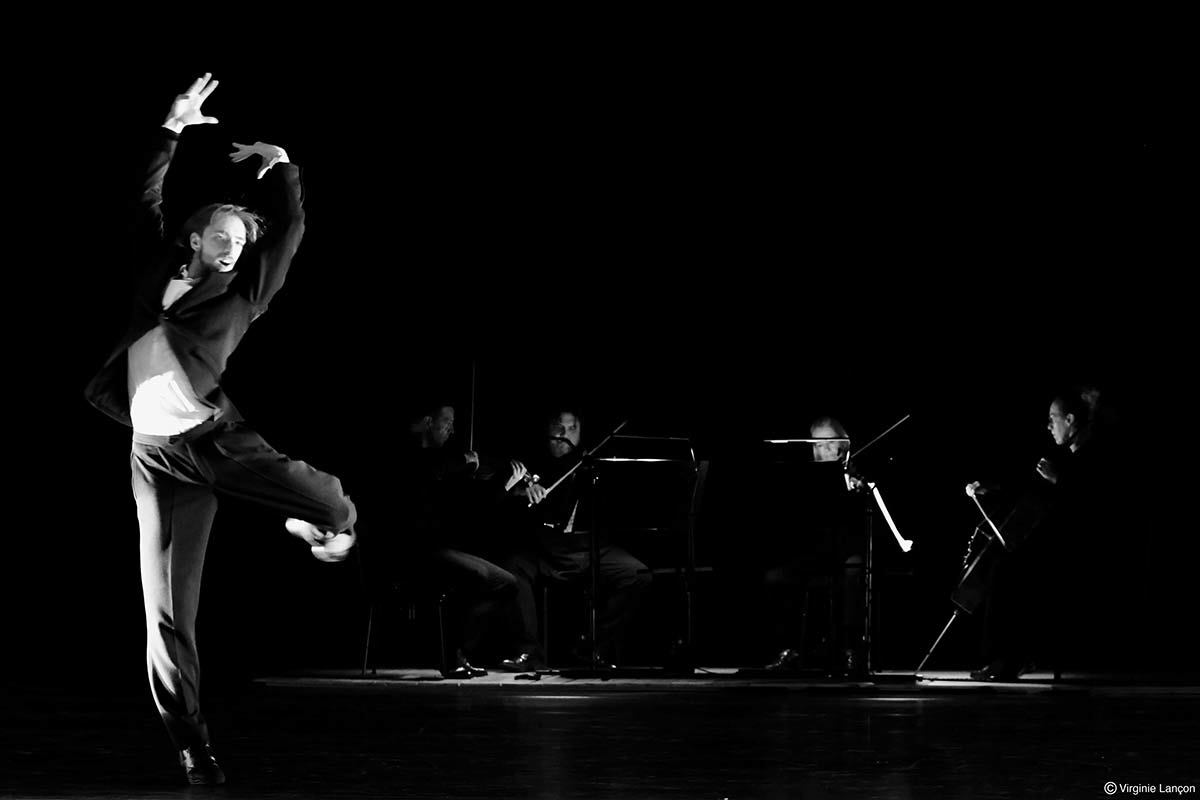Photographies Danse contemporaine Bartók Beethoven Schönberg - Bartók - Quatuor n°4, Anne Teresa De Keersmaeker, Virginie Lançon.